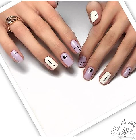 دیزاین ناخن مینیمال